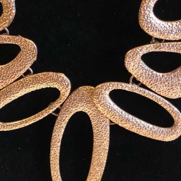 GOLDDUST—GEOMETRIC STATEMENT NECKLACE!! (BNWT) - Picture 3 of 5